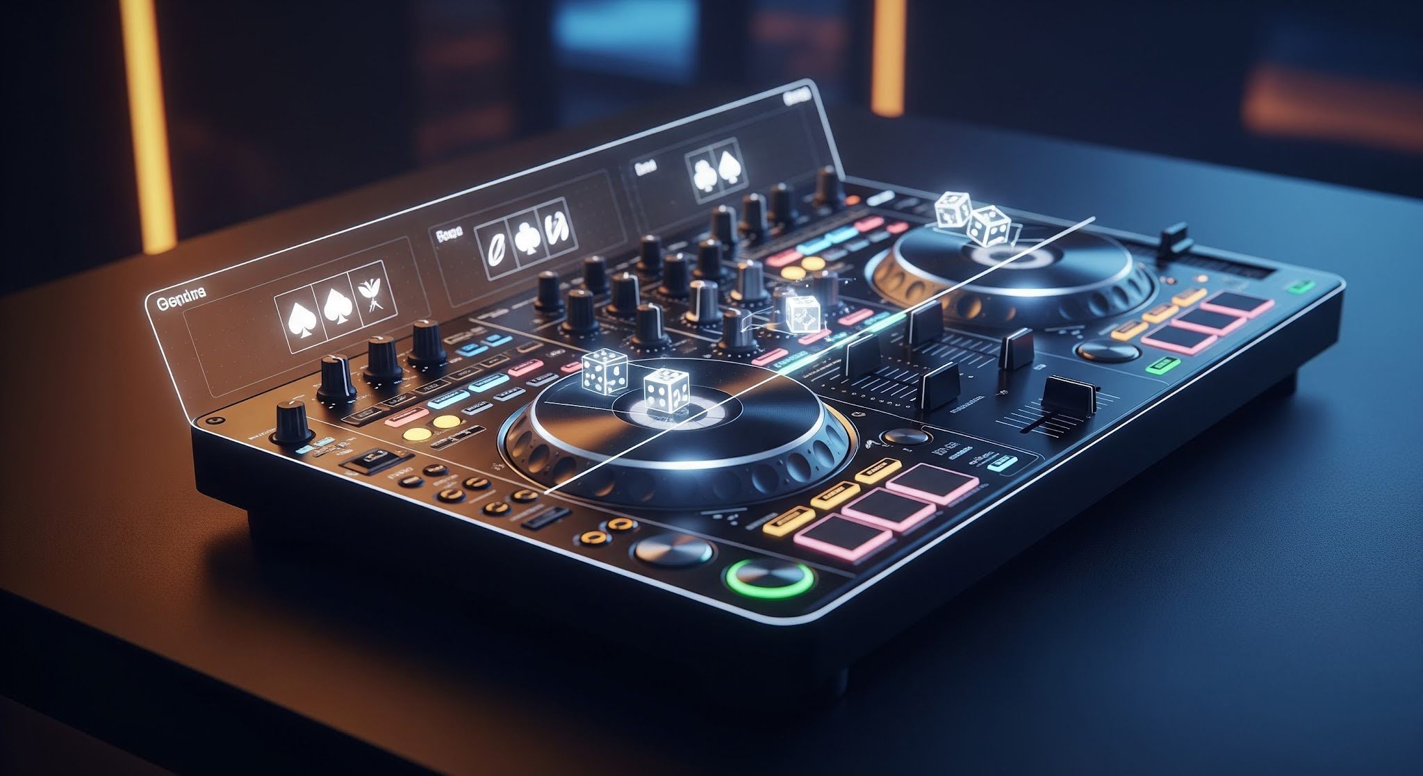 When the music enters the digital casino