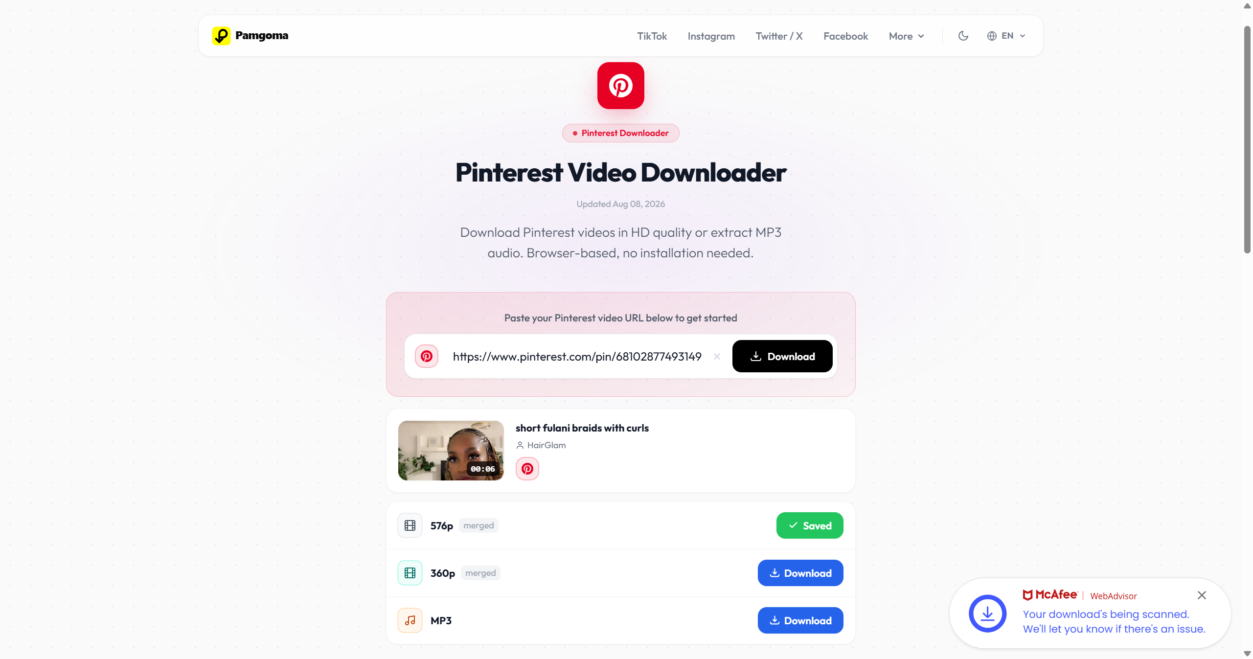 Guide to Downloading Pinterest and Saving Videos